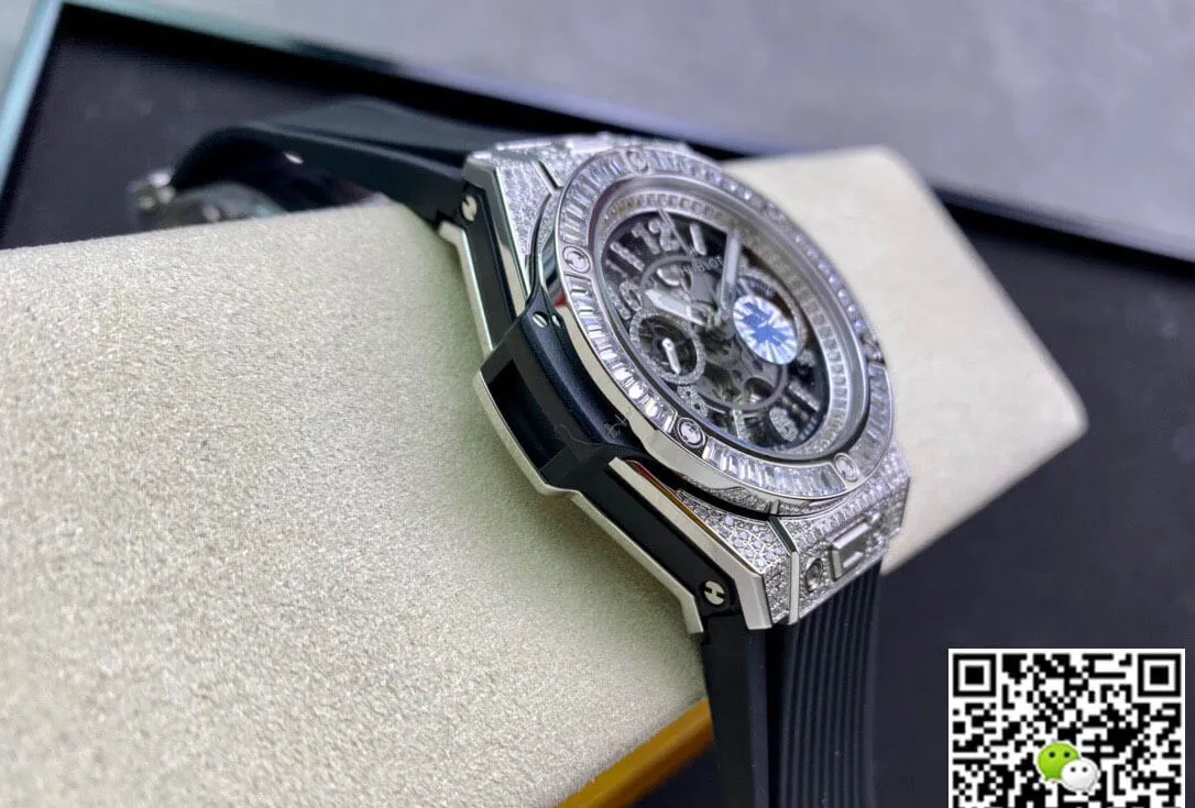 Hublot BIG BANG 421.NX.1170.RX.0904 ZF Factory 1:1 Best Edition Replica Watch Rubber Strap